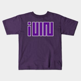 (G)I-DLE Purple Logo Kids T-Shirt